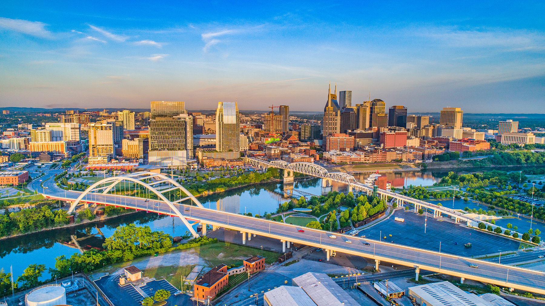 Nashville Skyline - Bright Nashville Skyline